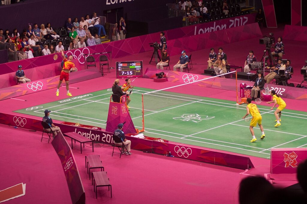 State-Level Games: Sonipat will host Badminton, Weightlifting, Hockey, and Basketball. 1280px olympics 2012 mixed doubles final