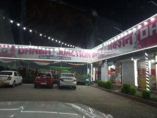 night view of dhaba junction